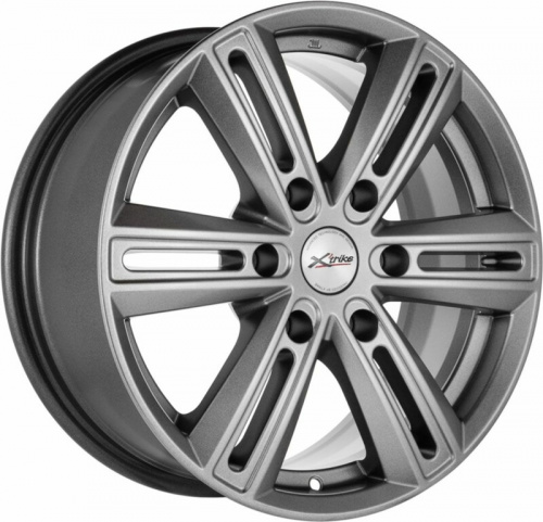 Диск X'trike X-124 7,5 x 17 6*114,3 Et: 30 Dia: 66,1 BK/FP