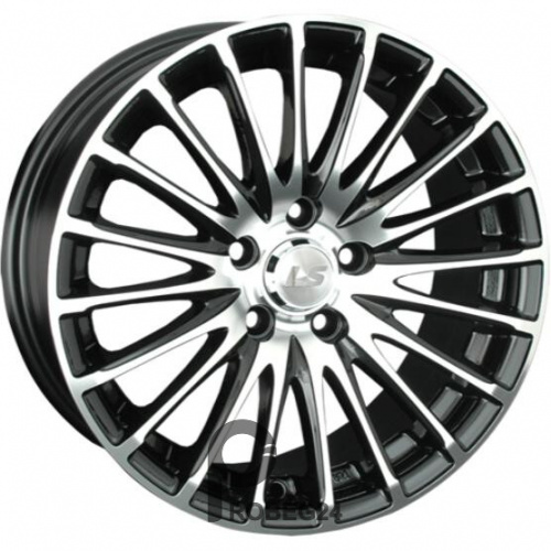 LS 565 7.5x17 5*100 ET42 DIA73.1 BKF Литой