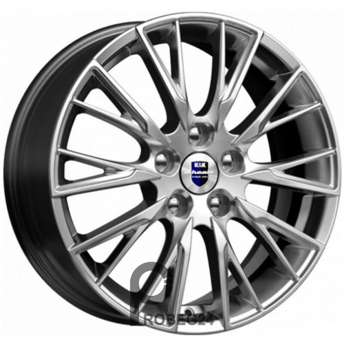 K&K Солт 6.5x17 5*114.3 ET40 DIA66.1 Алмаз черный Литой