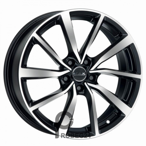 MAK Panorama 7.5x18 5*112 ET42 DIA57.1 Black mirror Литой