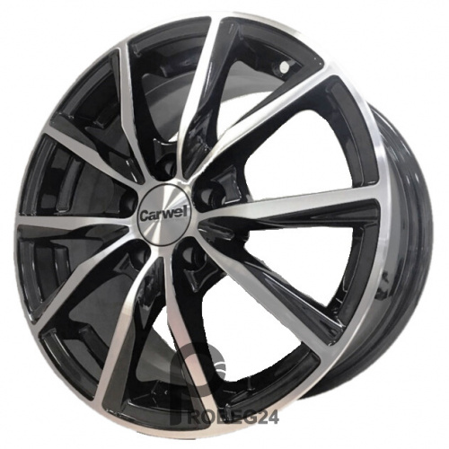 Carwel Гамма 6x15 5*112 ET43 DIA66.6 AB Литой