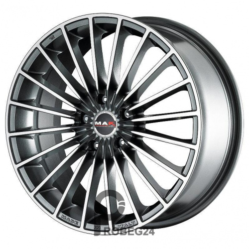 MAK Komet 8x19 5*112 ET33 DIA66.6 Silver Литой