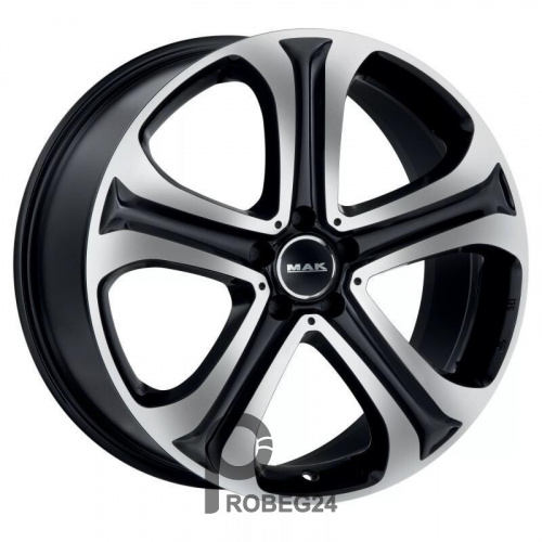 MAK Spitze 9.5x20 5*112 ET55 DIA66.6 Black mirror Литой