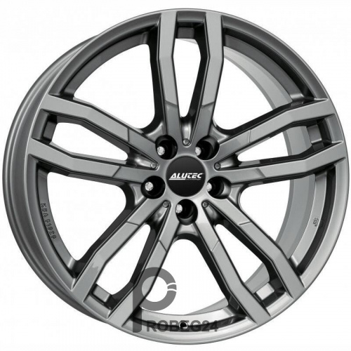 Alutec DriveX 9.5x21 5*112 ET53 DIA66.6 Metal Grey Front Polished Литой