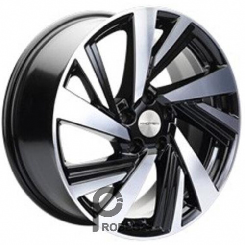Khomen KHW 1801 7.5x18 5*114.3 ET50 DIA67.1 Gray Литой