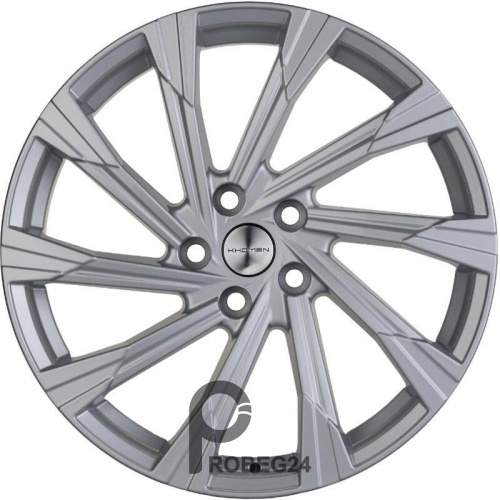 Khomen KHW 1901 7.5x19 5*108 ET46 DIA63.3 Black Литой