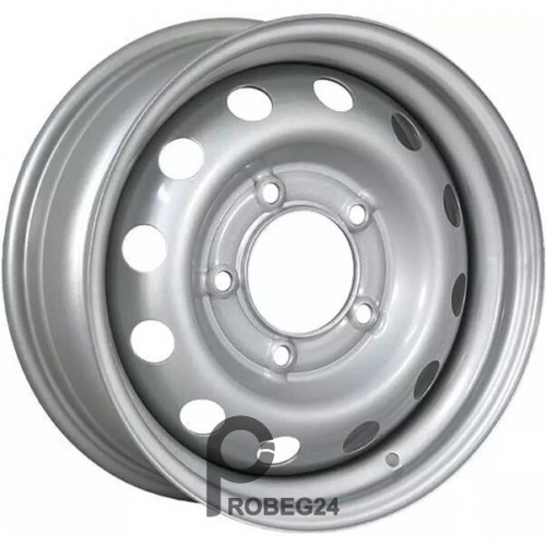 Trebl 64G48L P 6x15 5*139.7 ET40 DIA98.6 Silver Штампованный