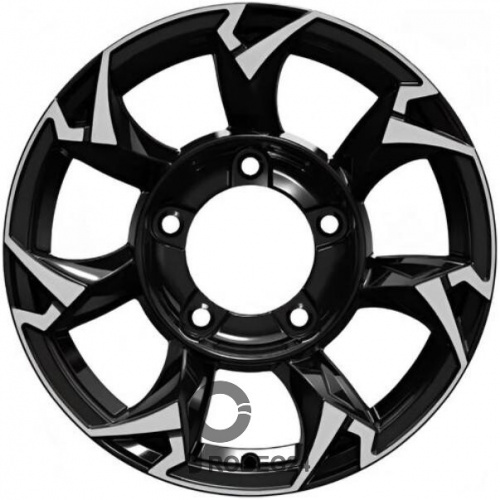 Carwel Гурон 5.5x15 5*139.7 ET5 DIA98.5 SLT Литой