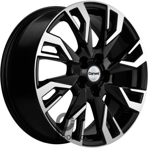 Carwel Чеко 7x18 5*108 ET36 DIA65.1 BL Литой
