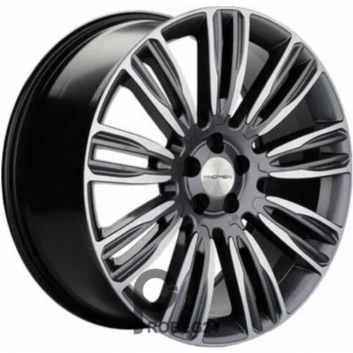 Khomen KHW 2004 8.5x20 5*108 ET45 DIA63.3 Black Matt Литой