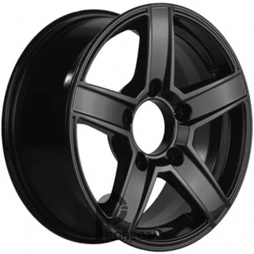 Khomen KHW 1614 6.5x16 5*139.7 ET40 DIA98.5 Black-FP Литой