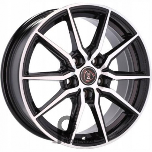 NZ R-03 6.5x16 5*100 ET35 DIA57.1 BKF Литой