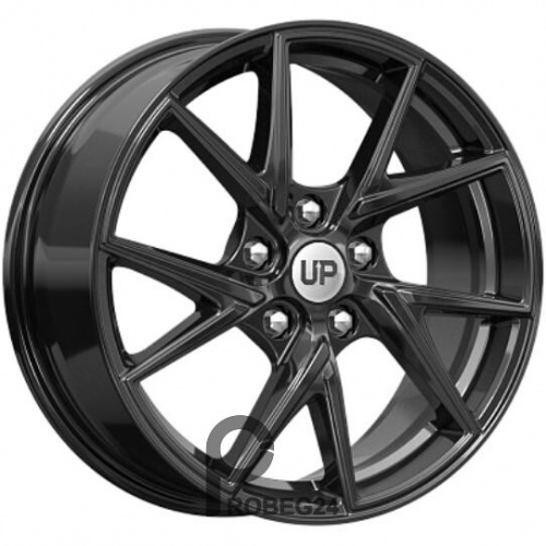 Wheels UP UP105 7x17 5*112 ET40 DIA57.1 New Black Литой
