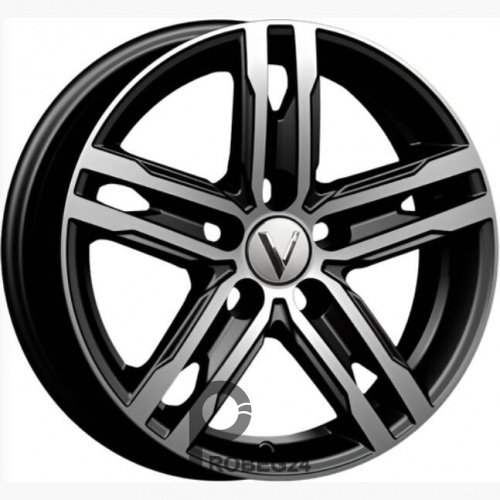 Vector B178 6x15 5*100 ET43 DIA57.1 BFP Литой