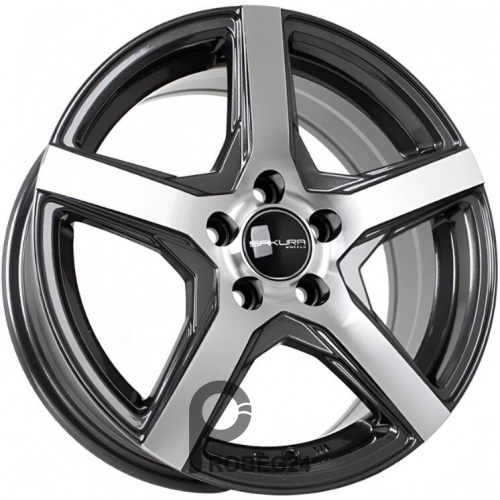 Sakura Wheels D2793 6.5x15 5*100 ET35 DIA73.1 BF4 Литой