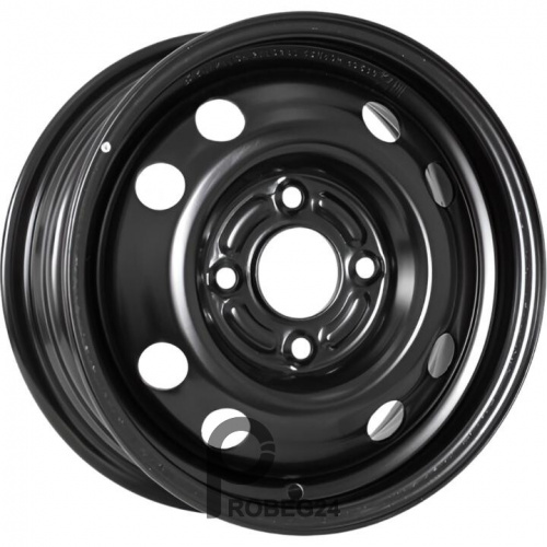Евразиа Тапо 53E45H 5.5x14 4*114.3 ET45 DIA67.1 Black Штампованный