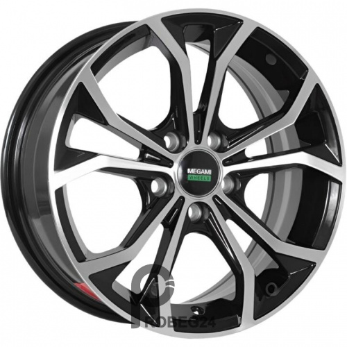 Megami MGM-33 6.5x15 5*100 ET40 DIA60.1 GMF Литой