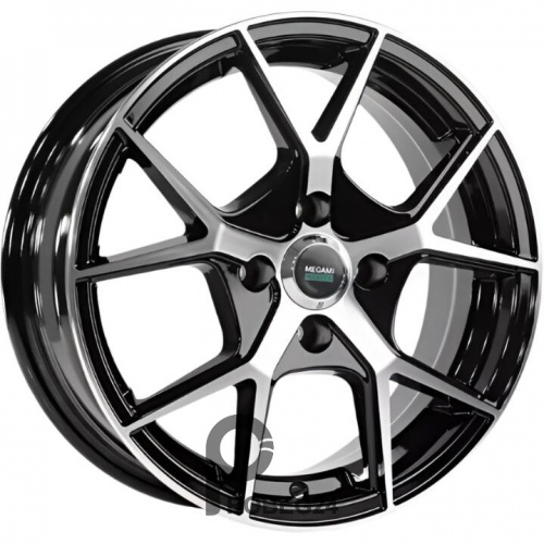 Megami MGM-18 6x15 4*100 ET50 DIA60.1 BFP Литой