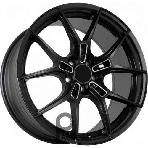 FF SH7019 8.5x18 5*100 ET40 DIA73.1 Matte Black With Milling Литой