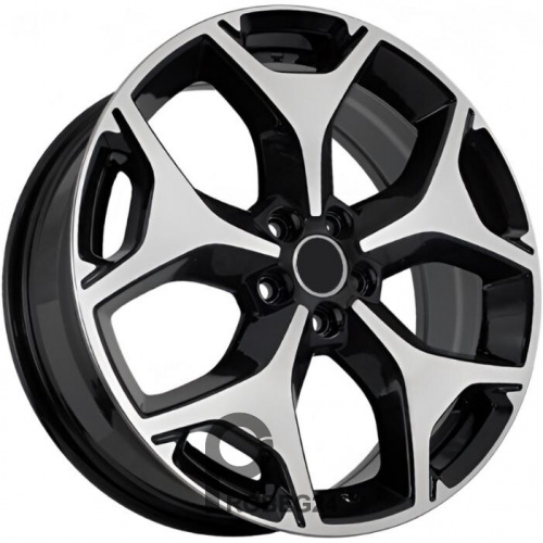 FF 8013 7x18 5*100 ET48 DIA56.1 Black Machined Face Литой