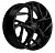 Диск Khomen 1716 7x17 5*108 Et:40 Dia:54,1 Black