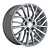 Диск Khomen 1717 7x17 5*114,3 Et:45 Dia:60,1 F-Silver