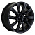 Диск Khomen 1507 6x15 5*100 Et:38 Dia:57,1 Black