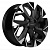 Диск Khomen 1508 6x15 4*100 Et:39 Dia:56,6 BLACK-FP