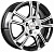Диск X'trike X-105 6 x 15 4*98 Et: 35 Dia: 58,1 BK/FP