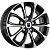 Диск K&K Urals 6,5 x 15 5*114,3 Et: 43 Dia: 66,1 алмаз черный