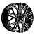 Диск Khomen 2101 9,5 x 21 5*130 Et: 46 Dia: 71,6 Black-FP