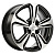 Диск Khomen 1502 6 x 15 4*100 Et: 48 Dia: 54,1 BLACK-FP