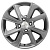 Диск Khomen 1501 6x15 4*100 Et:46 Dia:54,1 G-SILVER