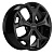 Диск Khomen 1710 6,5x17 5*108 Et:33 Dia:60,1 Black