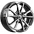 Диск K&K КС1005 6x15 5*100 Et:38 Dia:57,1 алмаз чёрный