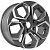 Диск KDW KD1620 6,5x16 4*100 Et:45 Dia:60,1 Grey Front Polished