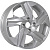 Диск KDW KD1520 6x15 4*100 Et:46 Dia:60,1 Light Silver Painted