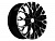 Диск Khomen KHW1718 7x17 5*108 Et:40 Dia:54,1 Black-FP