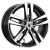 K&K Rassvet 6.5x16 5*100 ET38 DIA67.1 Алмаз черный SK Литой