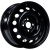 Trebl 53A35D 5.5x14 4*100 ET35 DIA57.1 Black Штампованный