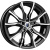 K&K Твист 7.5x17 5*108 ET50 DIA63.3 Алмаз черный Литой