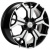 Khomen KHW 1715 7x17 5*112 ET40 DIA57.1 Black-FP Литой
