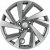Khomen KHW 1801 7.5x18 5*112 ET43 DIA57.1 Gray-FP Литой
