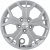 Khomen KHW 1715 7x17 5*112 ET54 DIA57.1 F-Silver Литой