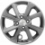 Khomen KHW 1501 6x15 4*100 ET37 DIA60.1 G-Silver Литой
