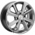 Khomen KHW 1501 6x15 4*100 ET48 DIA54.1 Gray Литой
