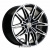 Khomen KHW 1904 8.5x19 5*114.3 ET45 DIA67.1 Black-FP Литой
