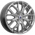 K&K Лилиом 6x16 4*114.3 ET40 DIA67.1 Дарк платинум Литой