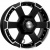 K&K M56 7x16 6*139.7 ET38 DIA100.1 Алмаз черный Литой