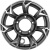 Khomen KHW 1505 5.5x15 5*139.7 ET5 DIA108.1 Gray-FP Литой